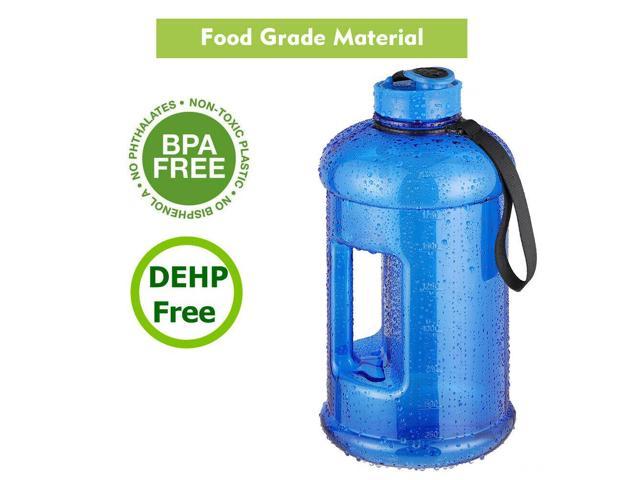 New 2.2L Gym Water Bottle BPA Free Large Sport Training Camping Drink Kettle 