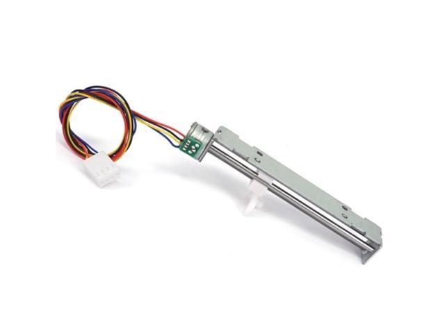 7mm Mini 2-phase 4-wire Micro Stepper Motor Linear Screw Slider Nut Block Rod 
