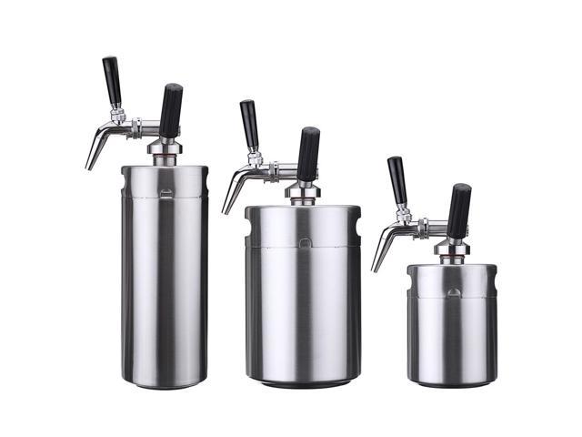 Details about   Nitro Cold Brew Coffee Maker Stainless Steel Keg Coffee Machine Dispenser System 
