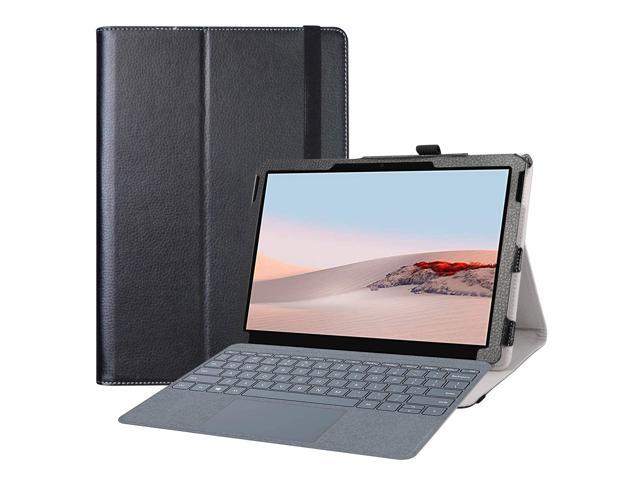 For Microsoft Surface Go 2 Tablet Case,Pu Leather Folio 2-Folding Stand ...