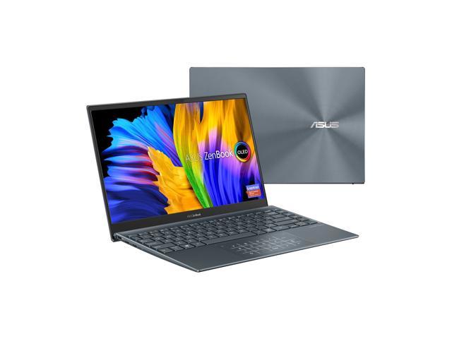 Asus Zenbook 13 Ultra-Slim Laptop, 13.3” Oled Fhd Nanoedge Bezel Display, Intel Core I5-1135G7, 8Gb Lpddr4x Ram, 256Gb Ssd, Numberpad, Thunderbolt 4, Wi-Fi 6, Windows 10 Home, Pine Grey, Ux325ea-Ds51