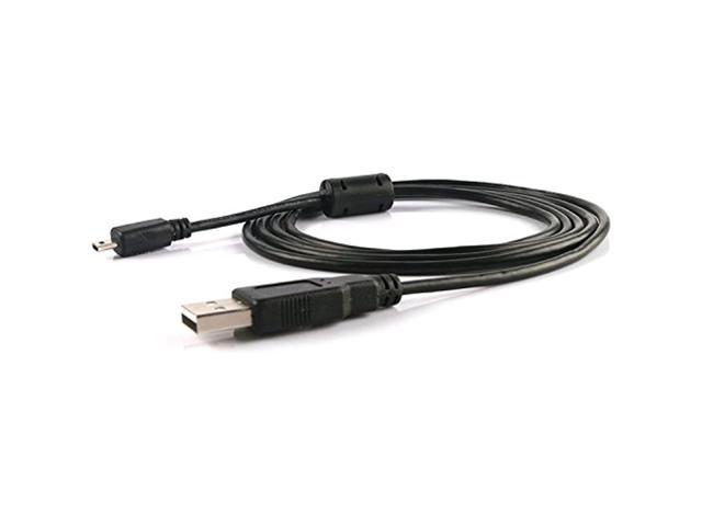 SLLEA USB DC Charger Data SYNC Cable Cord for Panasonic Camera Lumix DMC-ZS19 DMC-ZS35