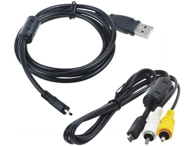 A/V TV Video Cable Cord for Fujifilm Finepix Camera XP22 XP30 se XP65 SO COOL USB Data A/V TV Video Cable Cord for Fujifilm Finepix Camera XP22 XP30 se XP65 SO COOL USB Data