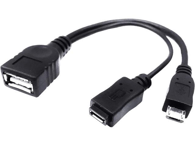 PRO OTG Cable Works for Nokia 3.1 Right Angle Cable Connects You to Any Compatible USB Device with MicroUSB 