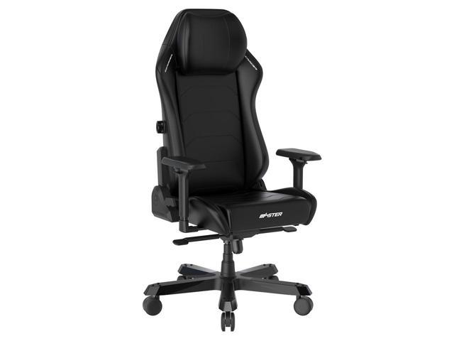 DXRacer MF23 Master Series Big and Tall Ergonomic Gaming Chair with Breathable Microfiber Leatherette, High Back Racing Style Office Recliner Adjustable Swivel Task Chair, Black Extra Large