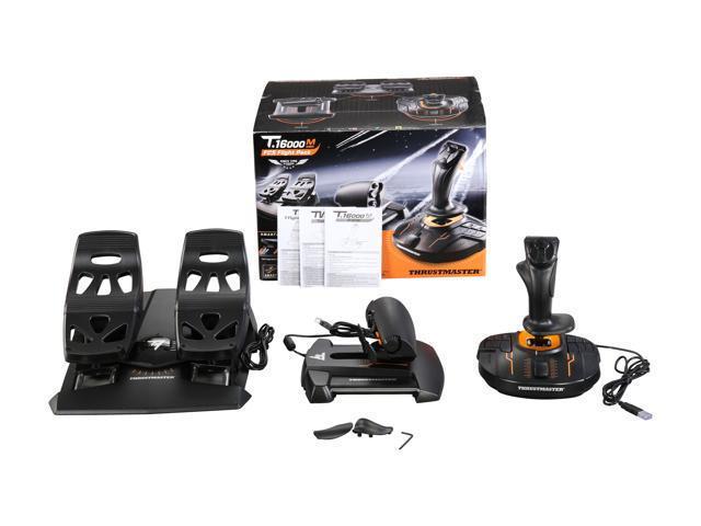 Thrustmaster T.16000M FCS Flight Pack: Joystick, Throttle and Rudder Pedals  for PC - Newegg.com