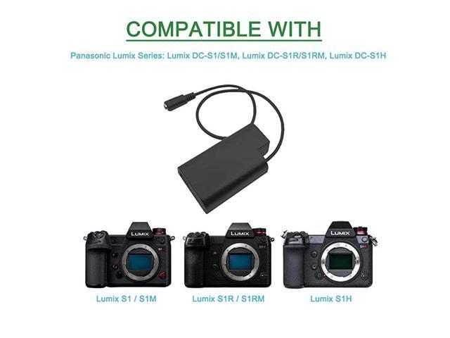 DMW DCC16 DC Coupler AC Power Adapter Kit Compatible with Panasonic BLJ31 Battery and LUMIX S1R S1H Lumix S Series Cameras. - Newegg.com