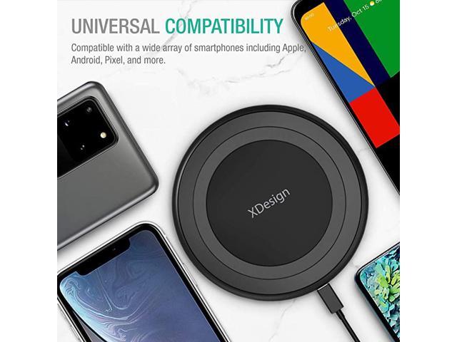 Wireless Charger for iPhone 12 Mini 12 12 Pro 12 Pro Max SE 2020 11 Pro Max  Xs Max XR AirPods Galaxy S20 S10 S9 S8 Note 10 9 10W QiCertified Station 