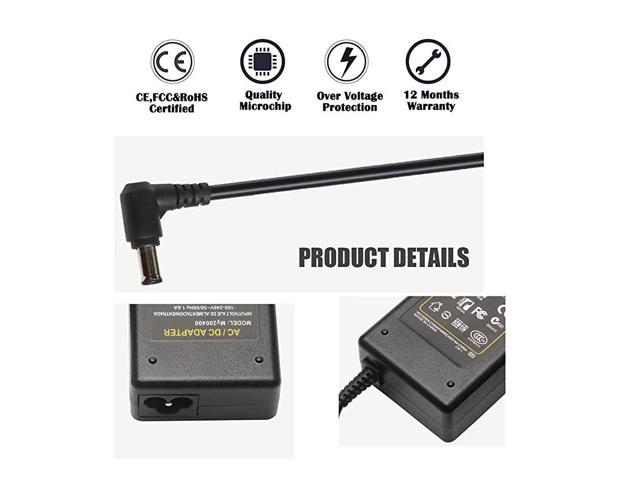 Chargeur adaptateur AC DC pour LG Electronics 19 20 22 23 24 27  moniteur LCD écran large Ultrawide HDTV HD TV Power 