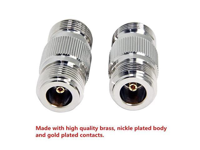 N Barrel Connector 5Pack N Female to Female Coax Coupler Adapter Jack ...