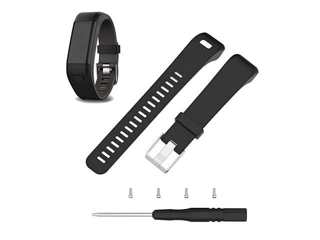 Replacement Silicone Strap Bracelet Band for Garmin Vivosmart HR Plus Tool 