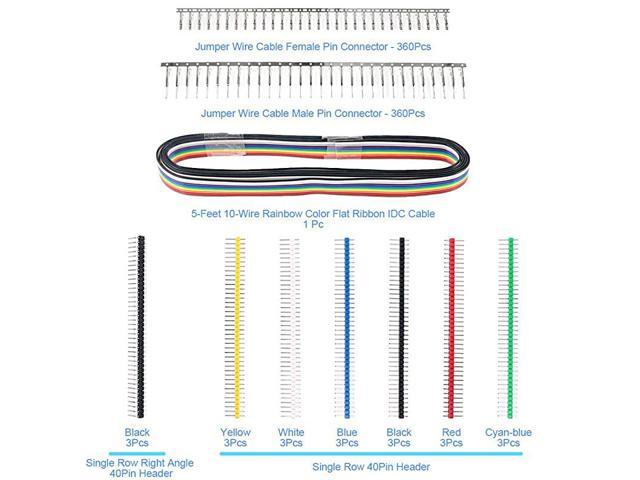 1191pcs 254mm Pitch 1 2 3 4 5 6 7 8 9 10 Pin Housing Connector And Male Female Crimp Pins With