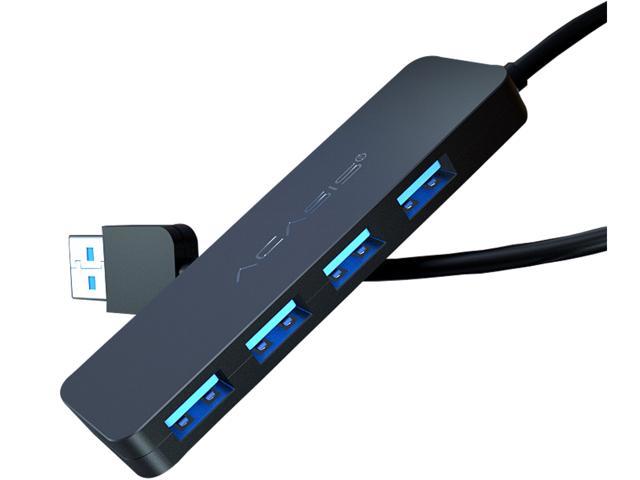 ACASIS 4 Port USB Hub,High Speed USB 3.0 Hub,Premium Ultra Slim Laptop USB Spliter Plug and Play Hot Swapping Support, Compatible with Macbook,thinkpad,Windows Desktop PC and other Laptop Computer