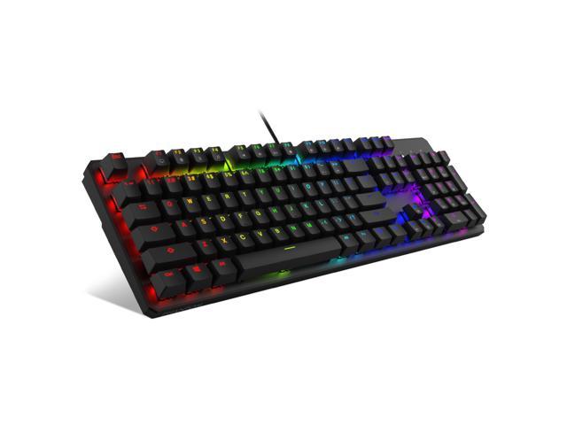 Tecware Phantom 104 Key Mechanical Keyboard, RGB LED, Outemu Red Switch