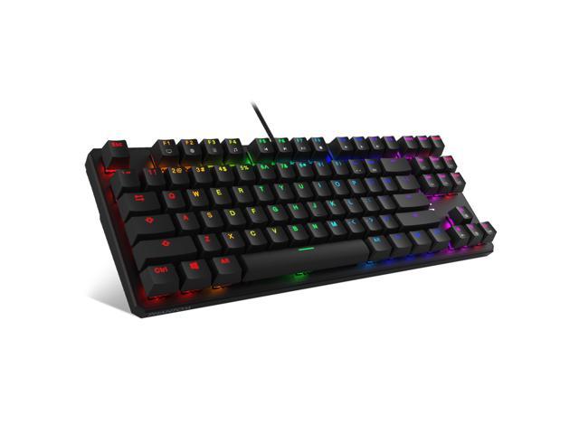 Tecware Phantom RGB Mechanical Keyboard, 87-Key, Tenkeyless, Outemu Blue Switch