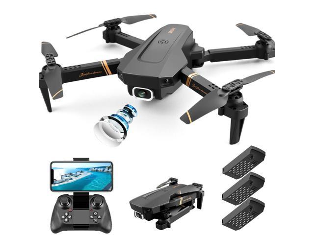 RC Drone With Camera HD 1080p Mini Foldable Dron FPV WiFi Drones Profess for sale online 