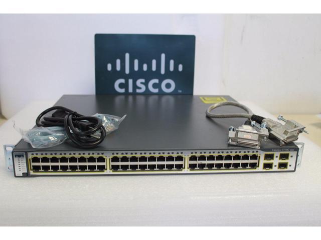 WS-C3750G-48TS-S 48 Gigabit Ports Layer 3 Switch 3750G-48TS-S ios 15.0 ...