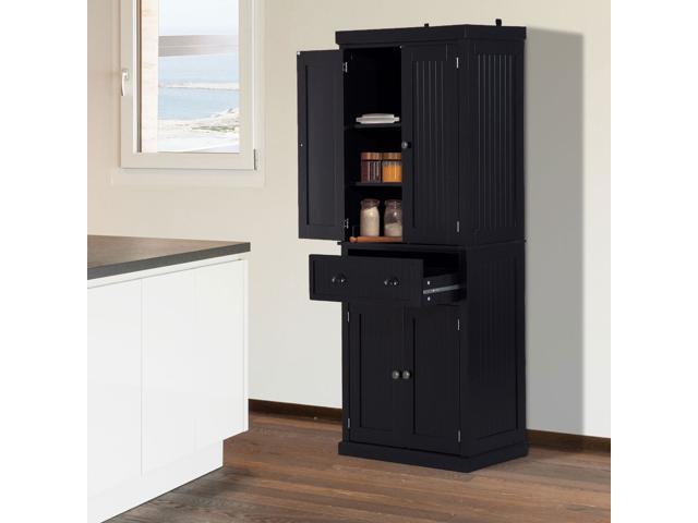 Tall Colonial Style Free Standing Kitchen Pantry Storage Cabinet Skateboards Scooters Newegg Ca