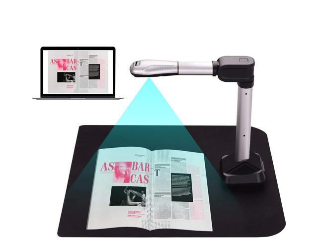 Document Camera for Teachers Laptop OCR Multi-Language Recognition,etc 8MP USB Portable Scanner Office Classrooms Distance Learning with Real-time Projection Video Recording Versatility A4 Format 