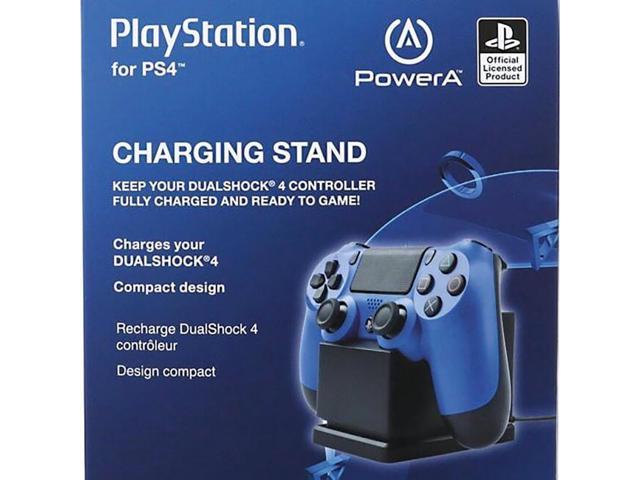 PowerA PS4 Charging Stand - Black, DUALSHOCK 4 Wireless Gaming Controller with Snap-Down Charging Design | & - Newegg.com