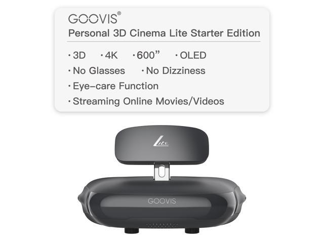 GOOVIS Lite VR Headset Compatible for Laptop PC Xbox One Drone PS4 Nintendo Set-top Box Smartphone Personal 3D Cinema Eye Protection