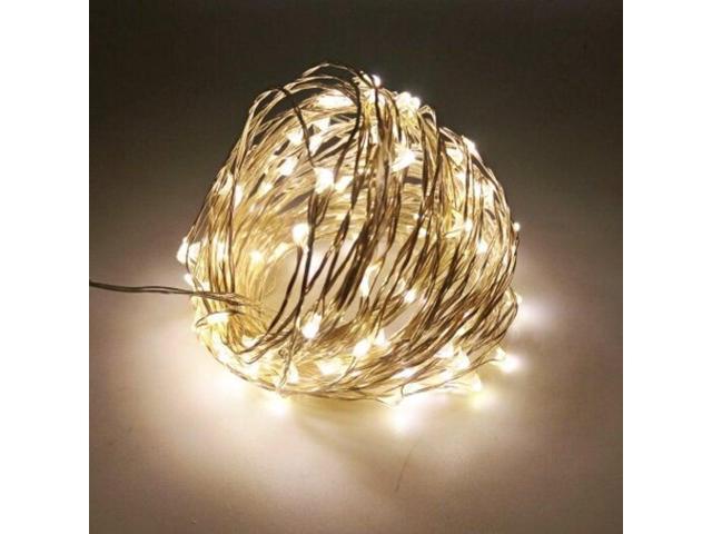 10m 100 LEDs String Copper Wire Fairy Lights DC 5V Xmas Party Fairy Decor Lamp 