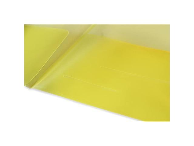clear plastic 2 pocket folder