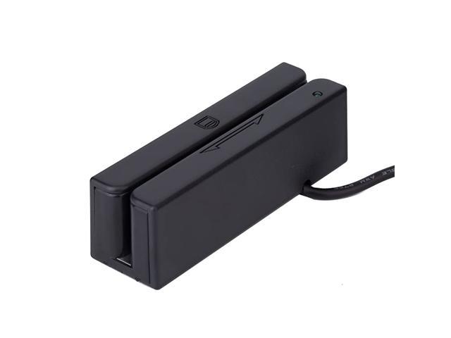 USB Swipe Magnetic Credit Card Reader 3 Tracks Mini Smart Card Reader MSR100 
