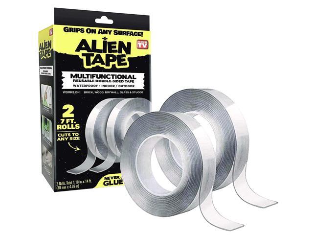 Alientape Nano Double Sided Tape Multipurpose Removable Adhesive Transparent Grip Mounting Tape Washable Strong Sticky Heavy Duty For Carpet Photo Frame Poster Decor As Seen On Tv Newegg Com Alientape Nano Double Sided Tape Multipurpose Removable Adhesive Transparent Grip Mounting Tape Washable Strong Sticky Heavy Duty For Carpet Photo Frame Poster Decor As Seen On Tv Newegg Com