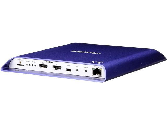 クーポン利用 BrightSign BrightSign XT1144 4K HDMI入力 LAN GPIO USB シリアル BS XT1144  通販