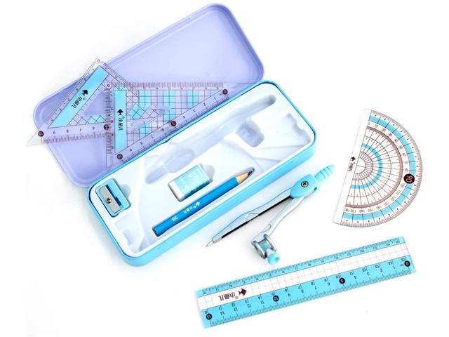2-pc Compass and Protractor Set for Back to School 