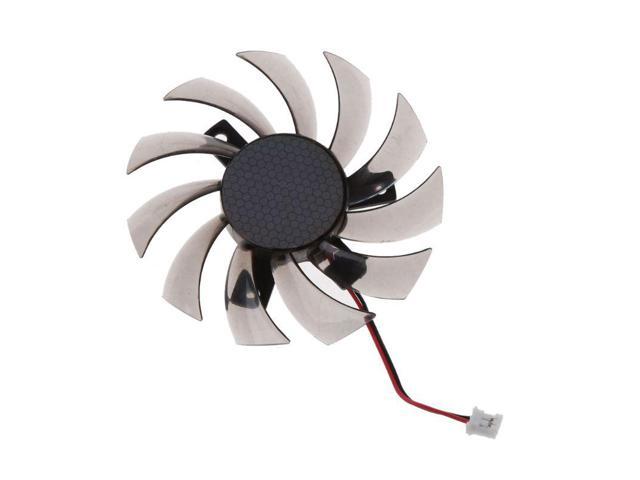 75MM PLD08010S12H 2Pin Cooler Fan Graphics Card Cooling Fan for GTX 560 460 Ti R7 260x R270X MSI 560 Ti