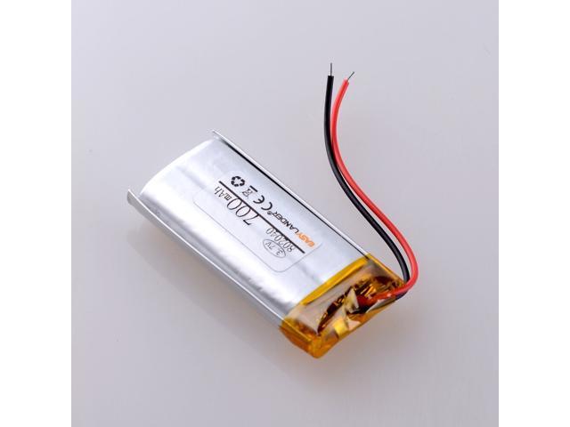 802040 700mah 3.7v Lipo Li-polymer rechargeable battery for