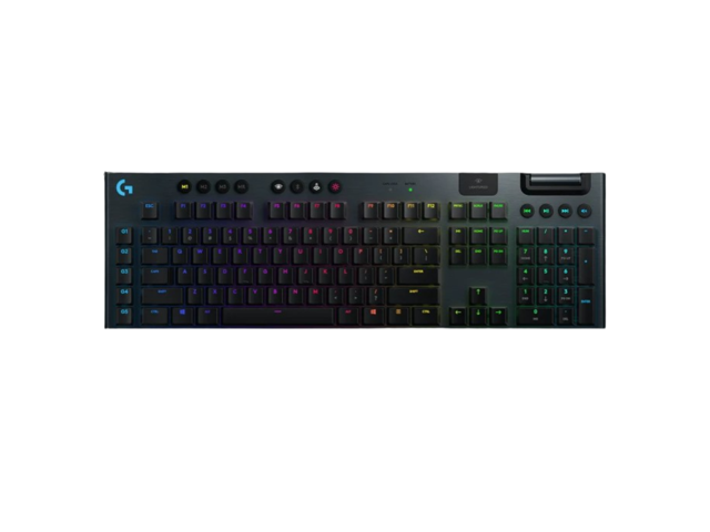 Photo 1 of Logitech G915 Lightspeed Illuminated Gaming Keyboard- Black - GL Clicky Switches