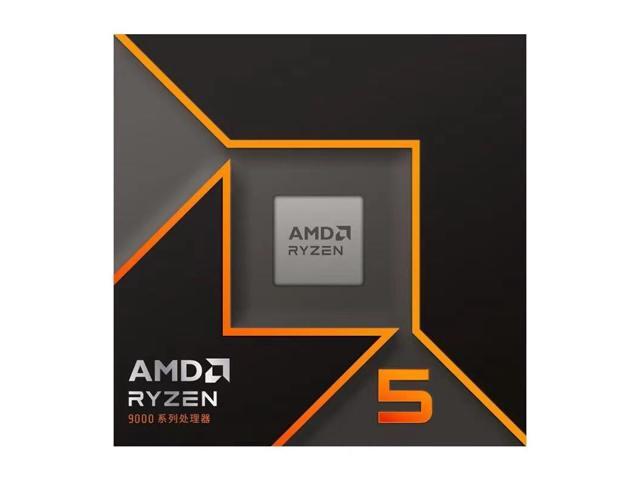 AMD Ryzen 5 9600X - Ryzen 5 9000 Series Granite Ridge (Zen 5) 6-Core 3.9 GHz - Socket AM5 65W - Radeon Graphics Processor - 100-100001405WOZ - International Version With Warranty Of Three Years