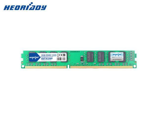 DDR3 PC3-10600 Desktop Computer Motherboard Memory RAM for Intel/AMD Desktop Memory Bank DDR3 1333MHz 2GB 240Pin Memory Stick Cards 