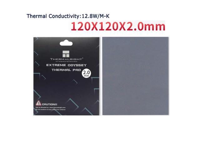 Thermalright  Extreme Odyssey Thermal Pad 12.8 W/mK Non Conductive Heat Resistance High Temperature Resistance  Suitable for Desktop Laptop Heatsink/GPU/CPU/LED Cooler 120x120x2.0mm