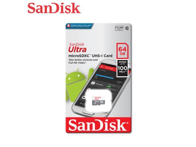 SanDisk SanDisk Ultra Lite microSDXC 64GB 100MB/s SDSQUNR-064G-GN3MN 