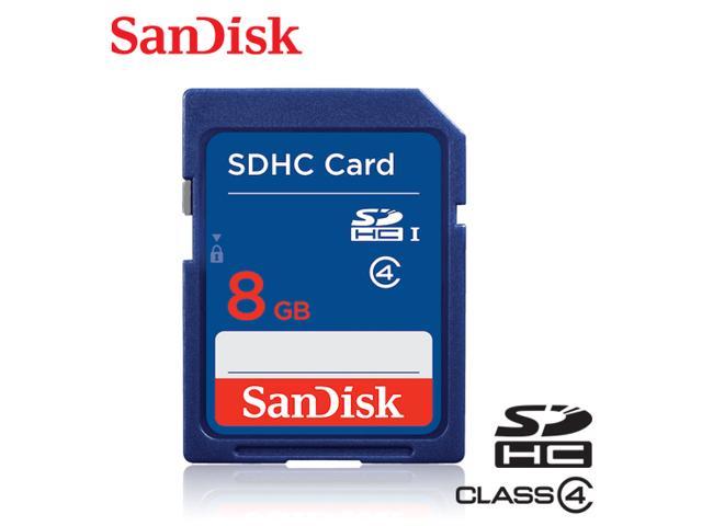 SanDisk 8GB Class 4 SDHC Flash Memory Card 2 Pack SDSDB2L-008G-B35 