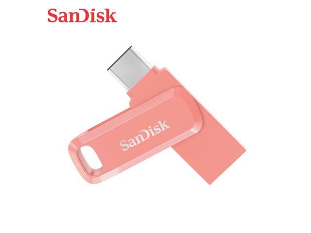 SanDisk 64GB Ultra Dual Drive Go USB Type-C OTG USB 3.1 PEACH (SDDDC3-064G- G46PC) USB Flash Drives - Newegg.com