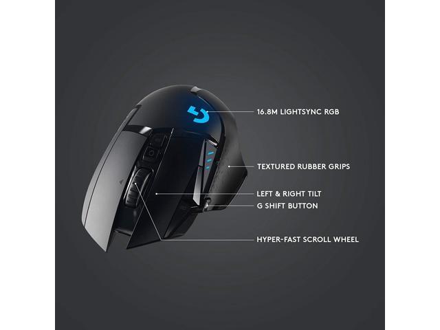 Logitech G502 Lightspeed Wireless Gaming Mouse with Hero 25K