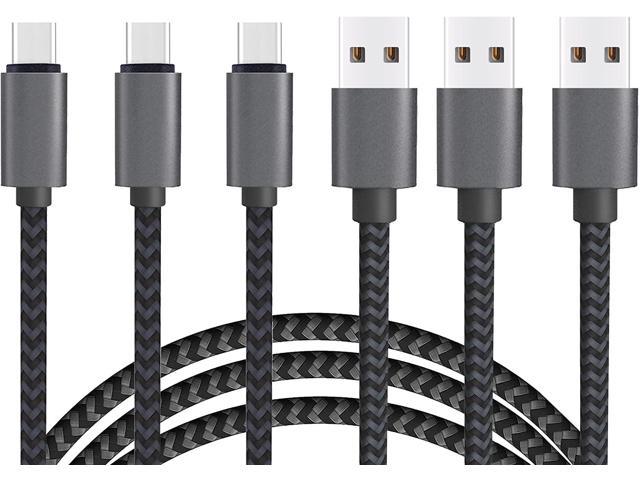 USB Type C Cable 10ft 3Pack Quick Sync Charging USB C 2.0 to USB A ...