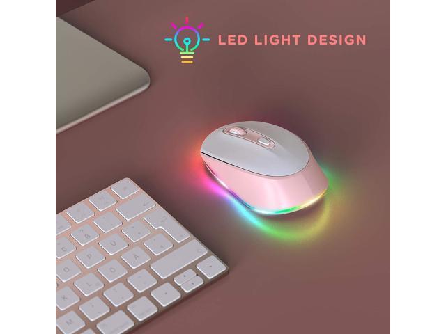 bluetooth mouse light up