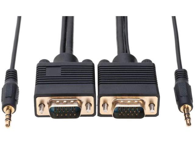 Audio Monitor Cable Cables Direct Online 30FT SVGA Male to Male 1080P Super VGA Display Cord for PC Projector Laptop TV