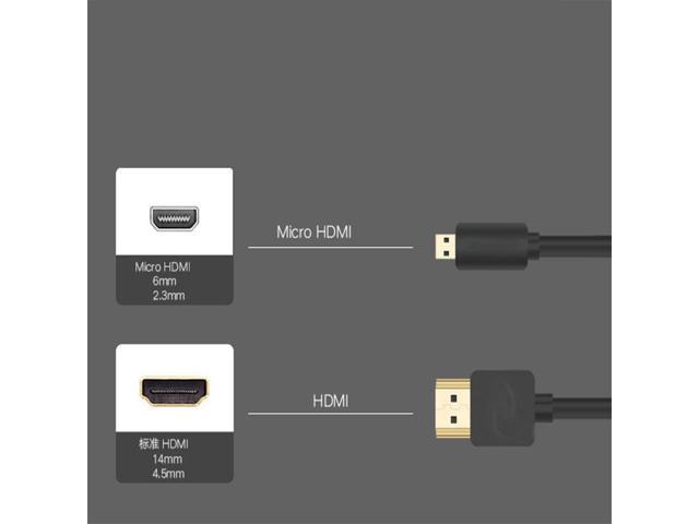 Cable HDMI para Canon EOS m200 eos m50 PowerShot sx710 hs Micro HDMI Type D