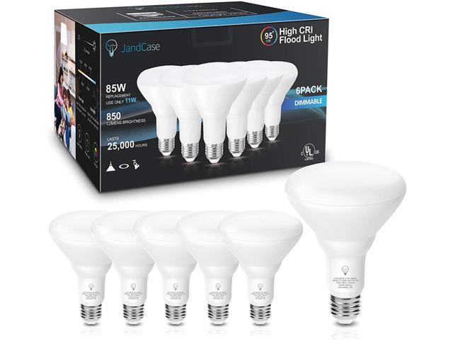 4-Pack of Dimmable LED Light Bulbs Lighting Photo Daylight Bulbs 5000K 850LM