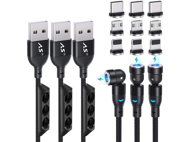 Magnetic Retractable Folding Data Cable, USB Fast Charging Cable,Wire Folding Portable Data Cable USB to C/i Product/Micro C to i Product USB to Micro 3.3FT Magnetic Retractable Folding Data Cable, USB Fast Charging Cable,Wire Folding Portable Data Cable USB to C/i Product/Micro C to i Product USB to Micro 3.3FT