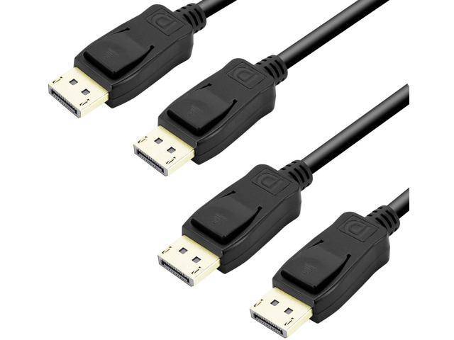 Supports 4K@60Hz 2K@144Hz Compatible for Lenovo HP Benfei DP to DP Male to Male Cable Gold-Plated Cord ASUS and More Dell DisplayPort to DisplayPort 6 Feet Cable Supports 4K@60Hz 2K@144Hz Compatible for Lenovo HP Benfei DP to DP Male to Male Cable Gold-Plated Cord ASUS and More Dell DisplayPort to DisplayPort 6 Feet Cable