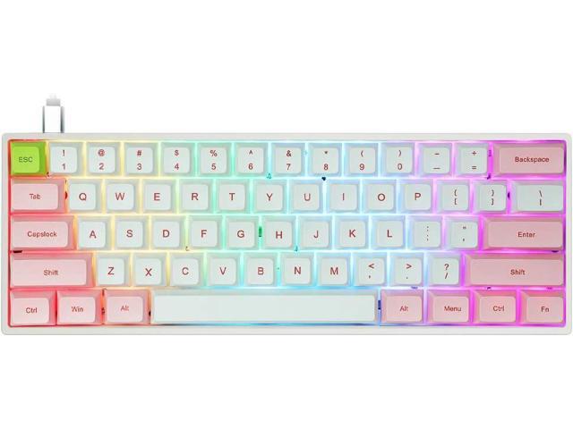 pink custom keyboard