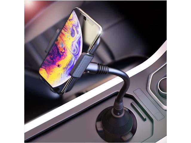 Universal Smartphone Holder Mount for Car 360° Adjustable Cellphone Car Air Vent Holder for iPhone X,Samsung S10 Silver LG Google,Huawei HTC
